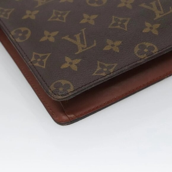 LOUIS VUITTON Monogram Pochette Homme Clutch Bag M51795 LV Auth 124453 - Picture 4 of 16